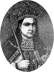 Софья Алексеевна (1657-1704)
гравюра.